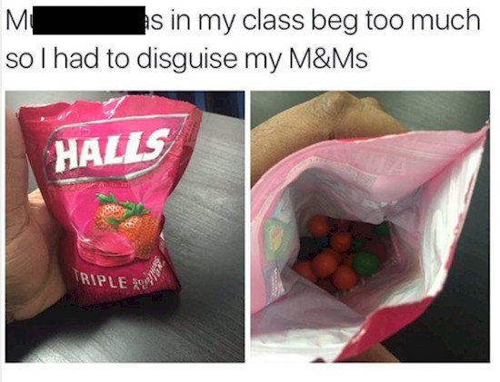 m and ms disguise
