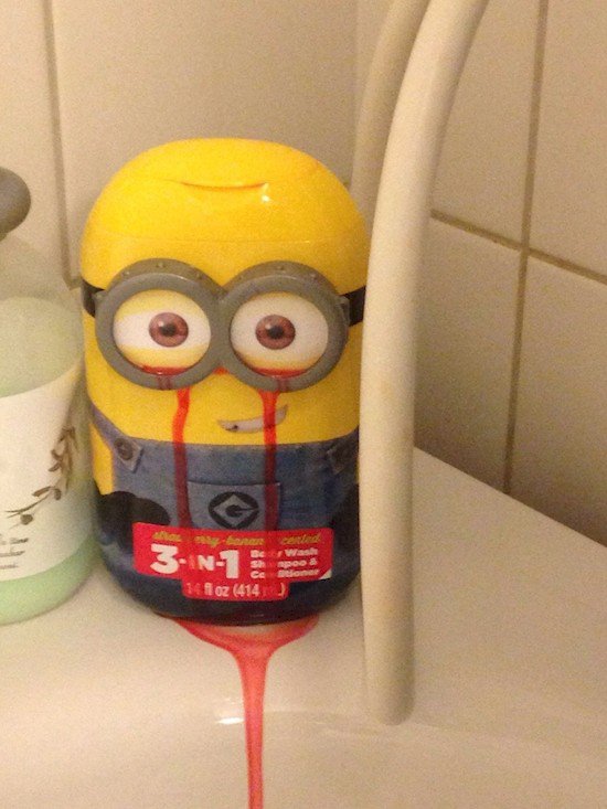 minion eye fail