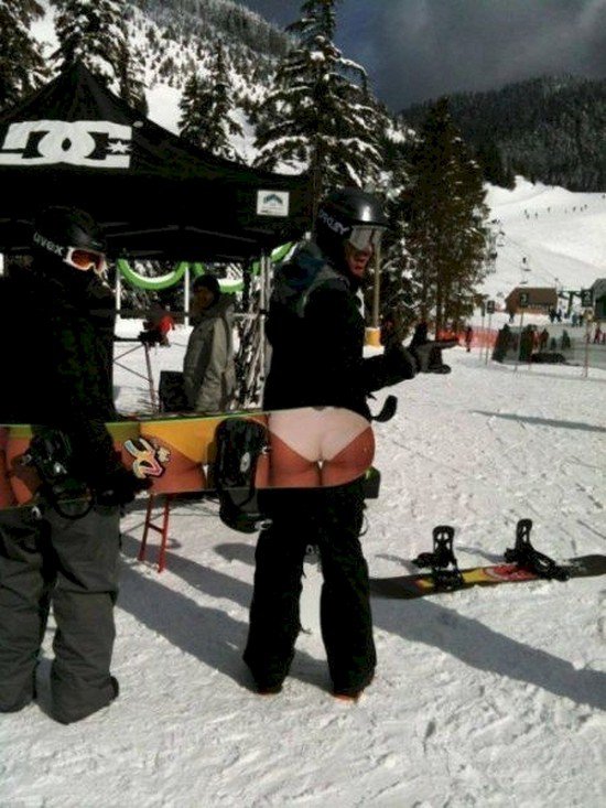snowboard butt
