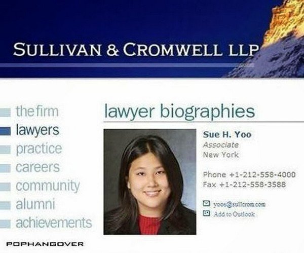 sue yoo lawyer