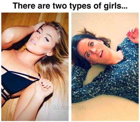 two types girls