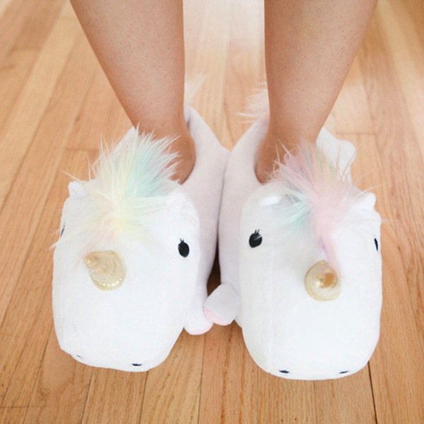These Adorable Light-Up Slippers Are A Must Have For Unicorn Lovers