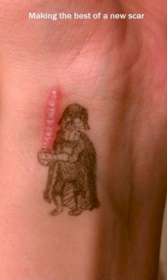 vader scar