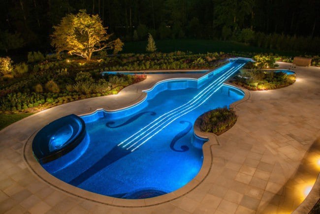 violin pool