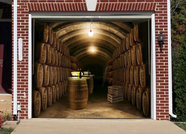 wine cellar garage