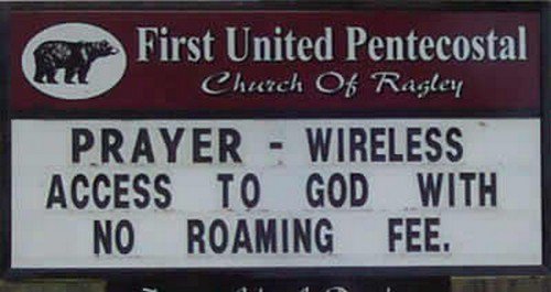 wireless church sign