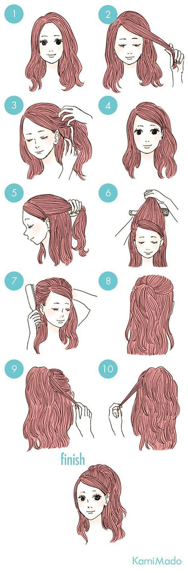 Cute And Easy Hairstyles To Get You Out The Door In Record Time ⋆  MartinoCartier.com