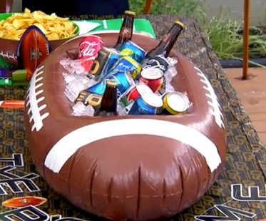 American Football Inflatable Cooler