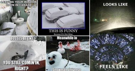 Amusing Snow Memes Images
