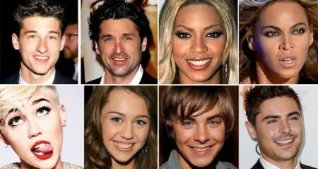 Before After Celebrity Nose Jobs