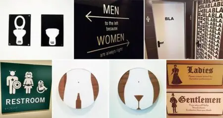 Coolest Craziest Bathroom Signs