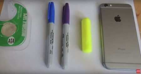 DIY Black Light Smartphone