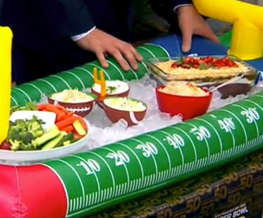 Football Stadium Inflatable Salad Bar
