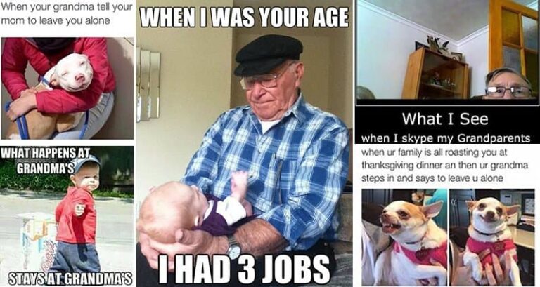 Hilarious Grandparent Images