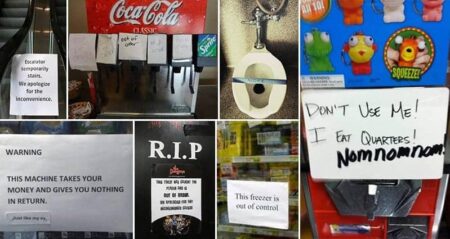 Hilarious Out Of Order Signs