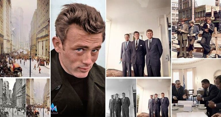 Historic Photo Brought Life Color