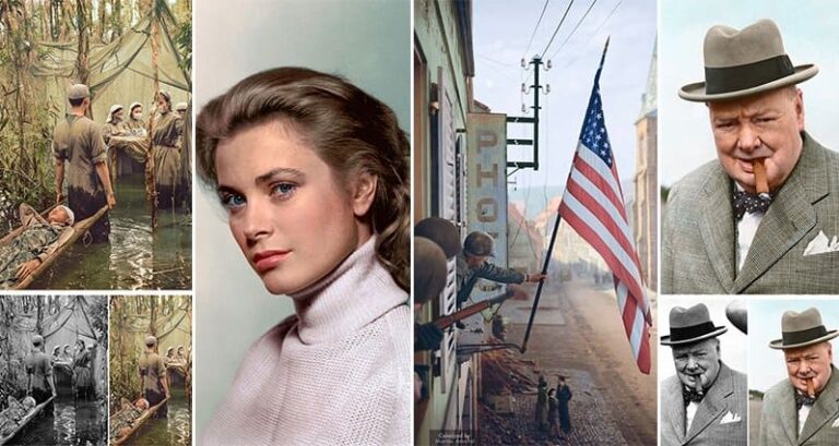 Historic Photos Brought Life Color