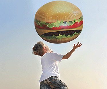 Inflatable Burger