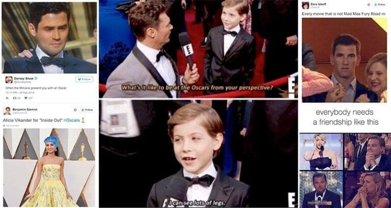 12 Internet Reactions To The Oscars That Are Sure To Make You Laugh Internet Reactions The Oscars