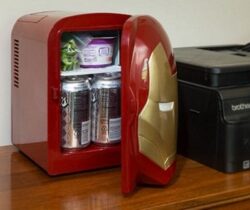 Iron Man mini fridge