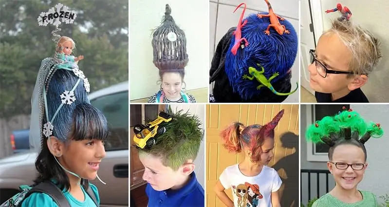 14 Kids That Have Certainly Won At 'Crazy Hair Day' - Part 2