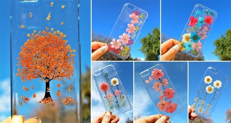 Phone Cases Real Flowers