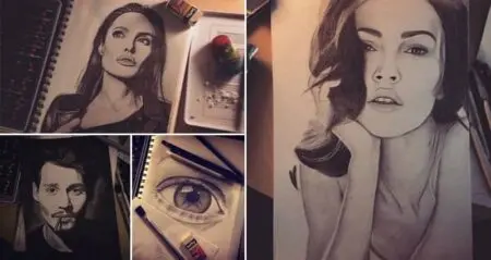 Photorealistic Drawings Nanna Karoliina