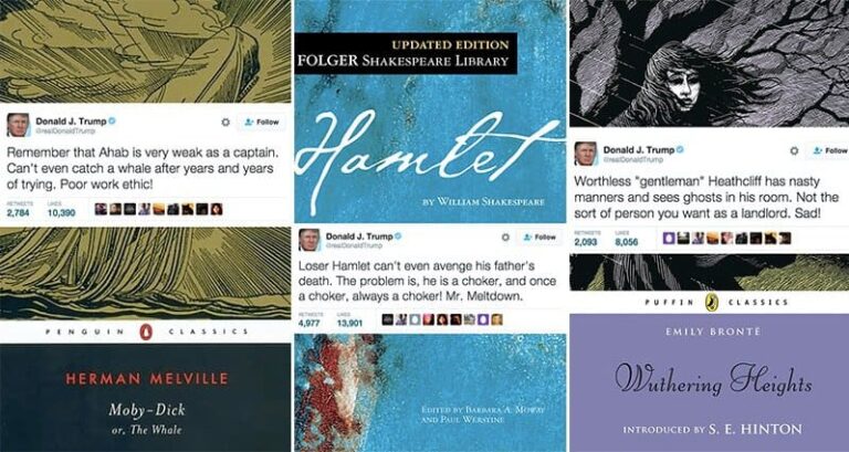 Tweets Donald Trump Classic Literature