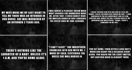 Two-Sentence Horror Stories