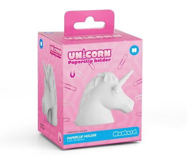 Unicorn Paperclip Holder box