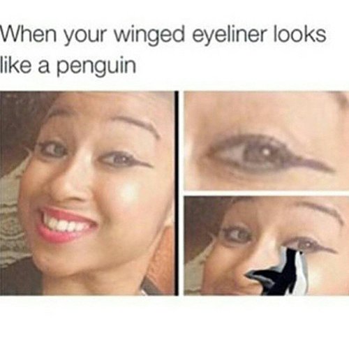 Winged Eyeliner