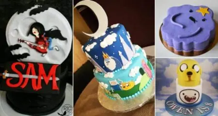 adventure time cake