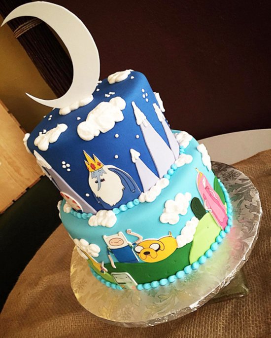 adventure-time-cakes-outside