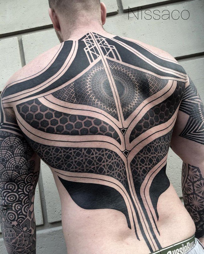 Blackout Tattoos Are A Bold New Trend Popping Up Around The World  Design  You Trust