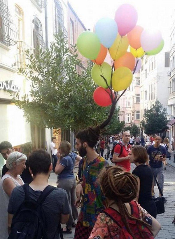 balloon dreads