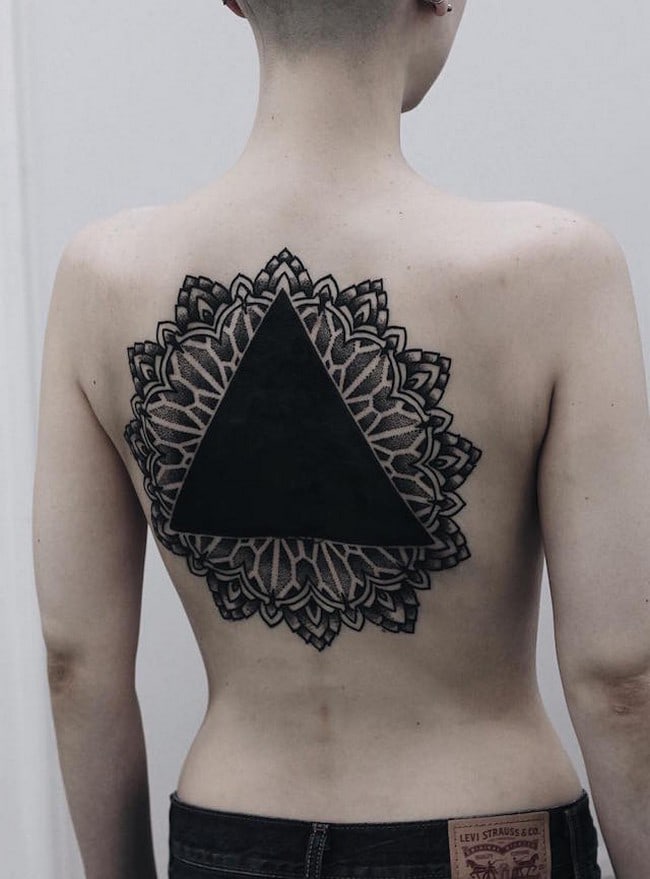 14 Stunning Blackout Tattoos That Youll Be Amazed By