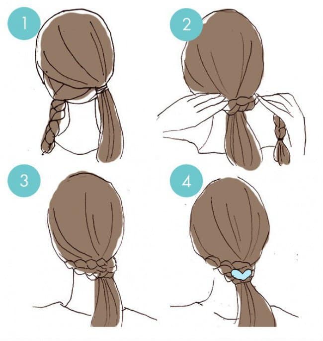 65 Easy And Cute Hairstyles That Can Be Done In Just A Few