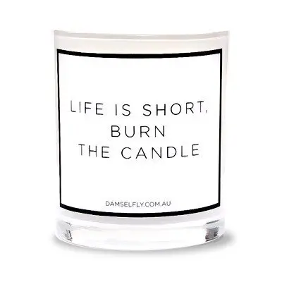 burn candle