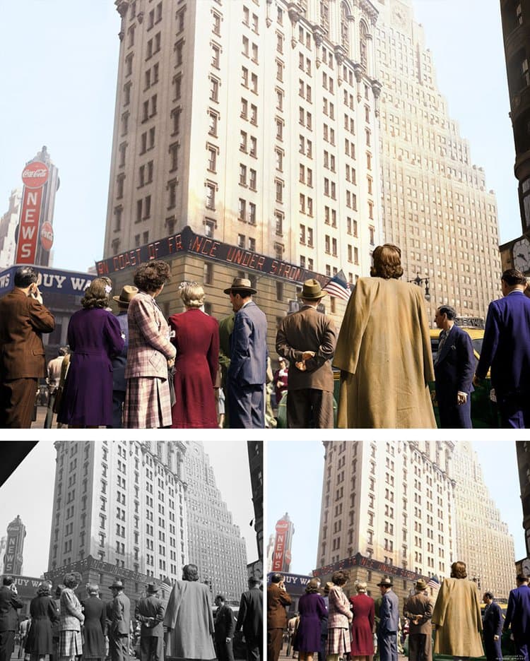 colorized-black-and-white-historic-photos-d-day