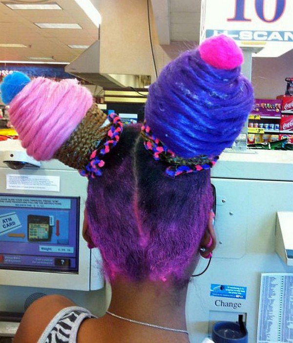 cupcake hair