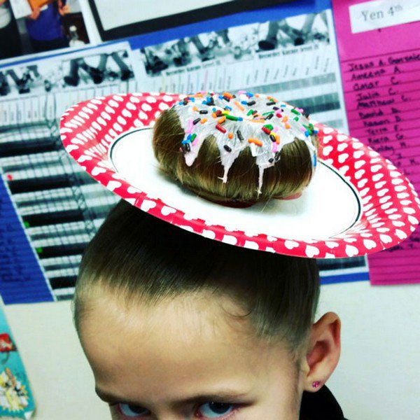 donut hair