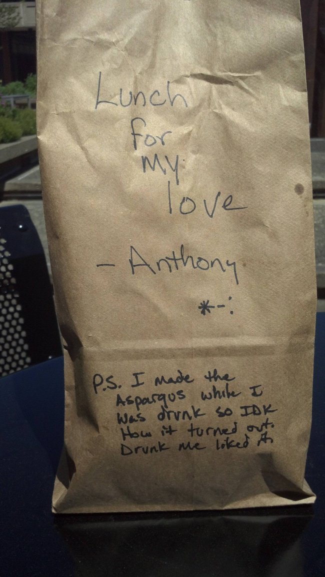 drunk lunch bag