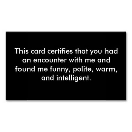 encounter card