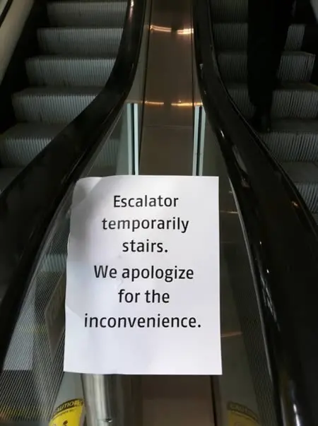 escalator stairs