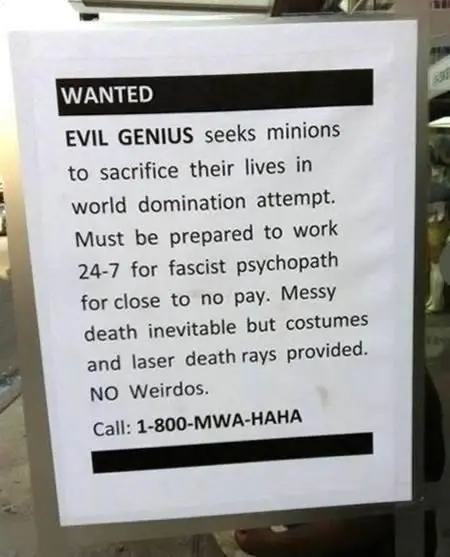 evil genius ad