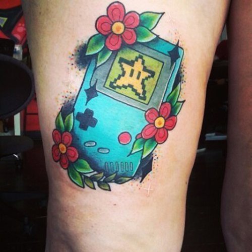 geeky-tattoos-game-boy