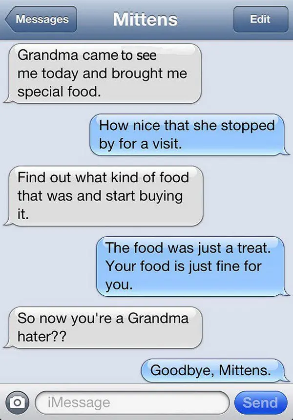 grandma text