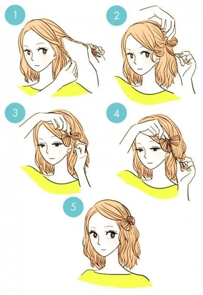 65 Easy And Cute Hairstyles That Can Be