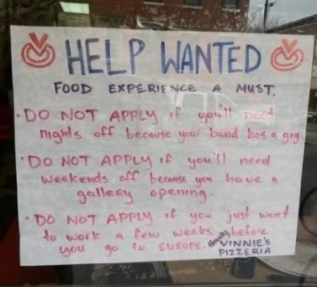 help wanted ad