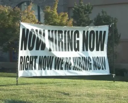 hiring now